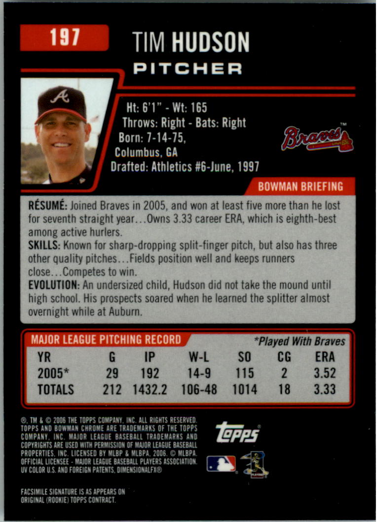 2006 Bowman Chrome Baseball Card Pick (Base) - Picture 388 of 432