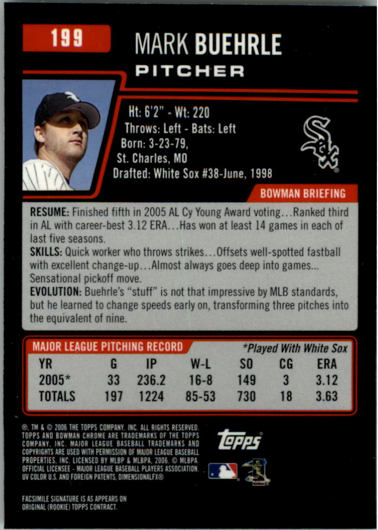 2006 Bowman Chrome Baseball Card Pick (Base) - Picture 392 of 432