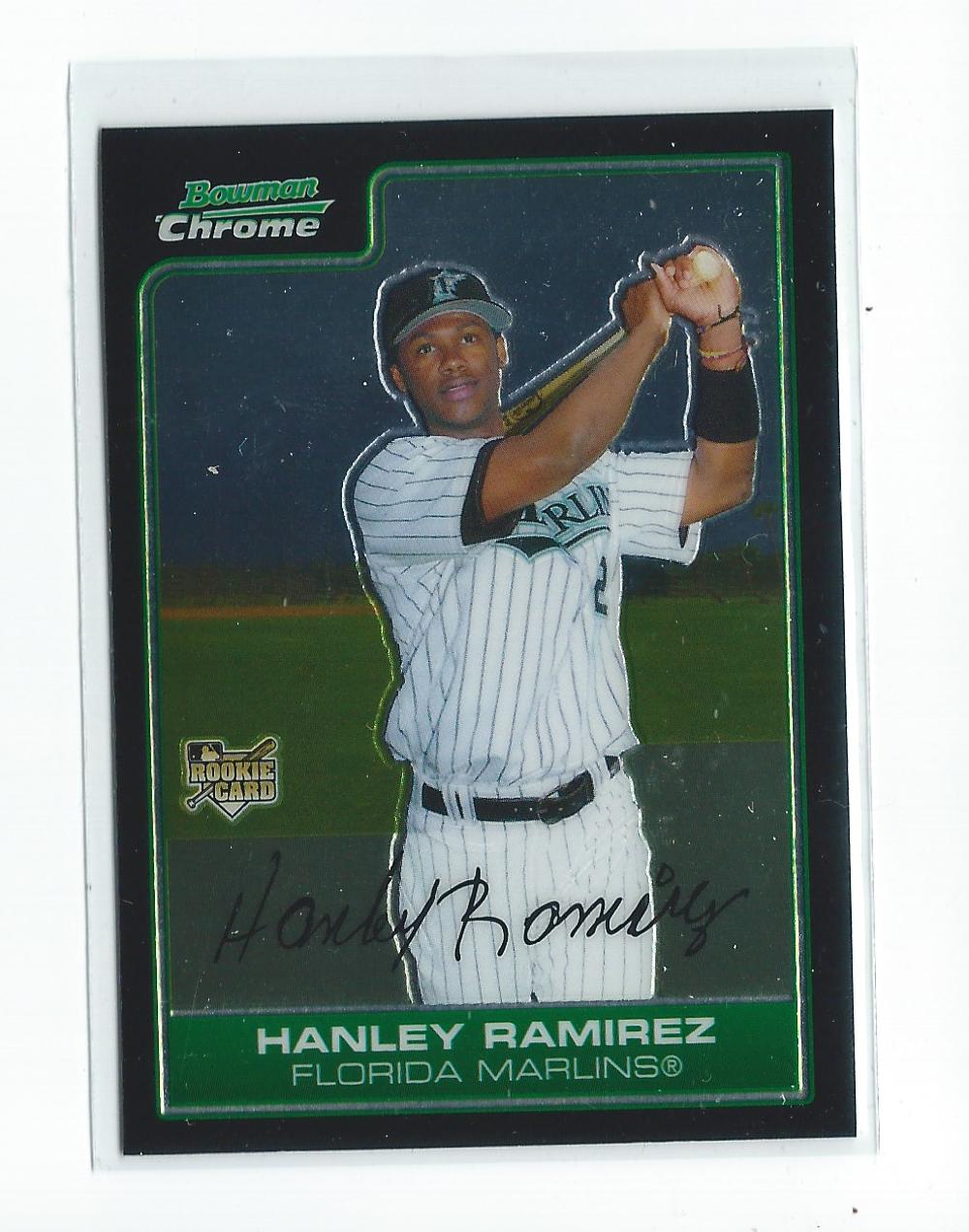 2006 Bowman Chrome #204 Hanley Ramirez (RC)