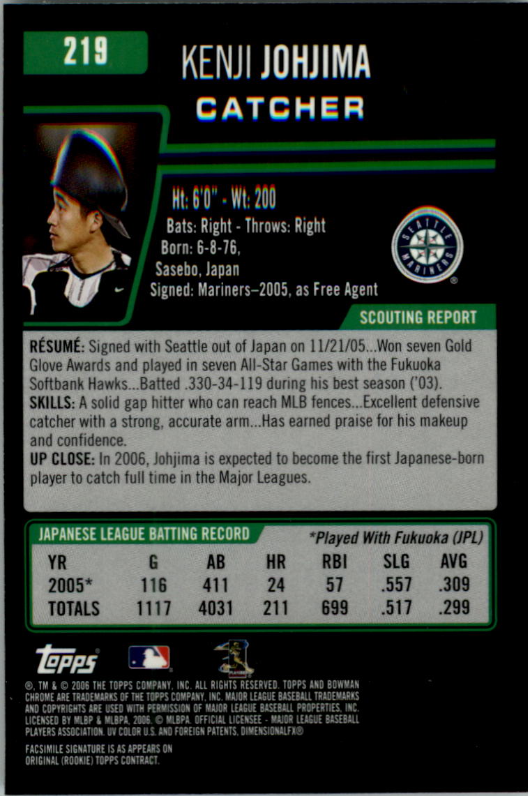 2006 Bowman Chrome Baseball Card Pick (Base) - Picture 430 of 432