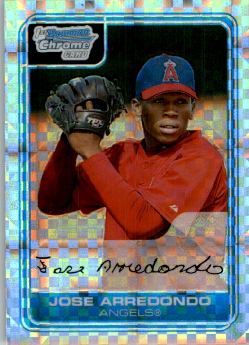 2006 Bowman Chrome Prospects X-Fractors #BC136 Jose Arredondo