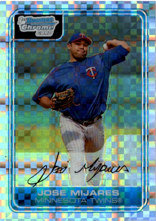 2006 Bowman Chrome Prospects X-Fractors #BC142 Jose Mijares