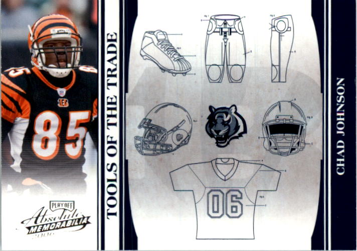 2006 Absolute Memorabilia Tools of the Trade Blue #TOT28 Chad Johnson