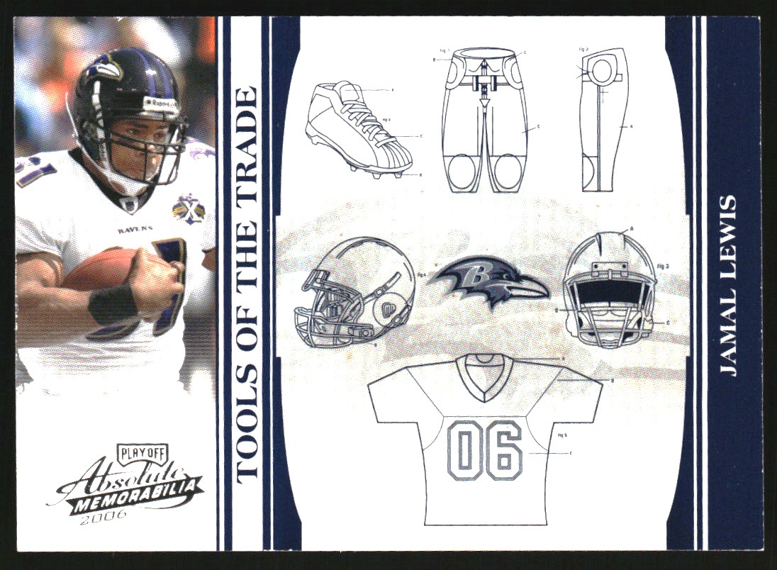 2006 Absolute Memorabilia Tools of the Trade Blue #TOT70 Jamal Lewis