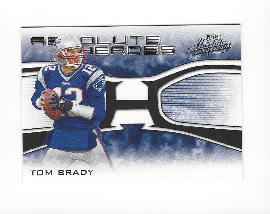 2006 Absolute Memorabilia Absolute Heroes Silver #12 Tom Brady