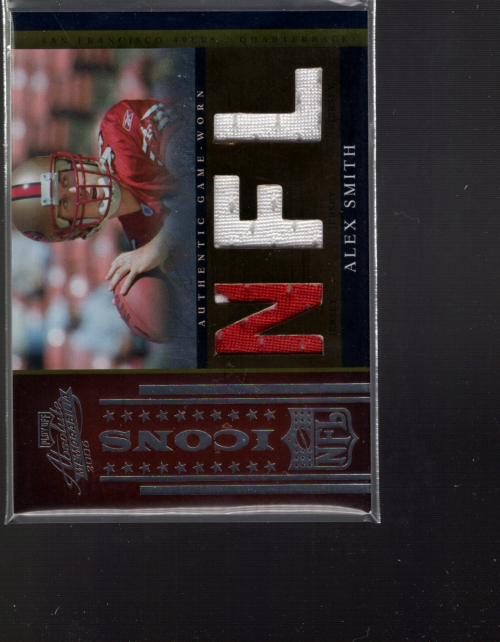 2006 Absolute Memorabilia NFL Icons Materials #28 Alex Smith QB