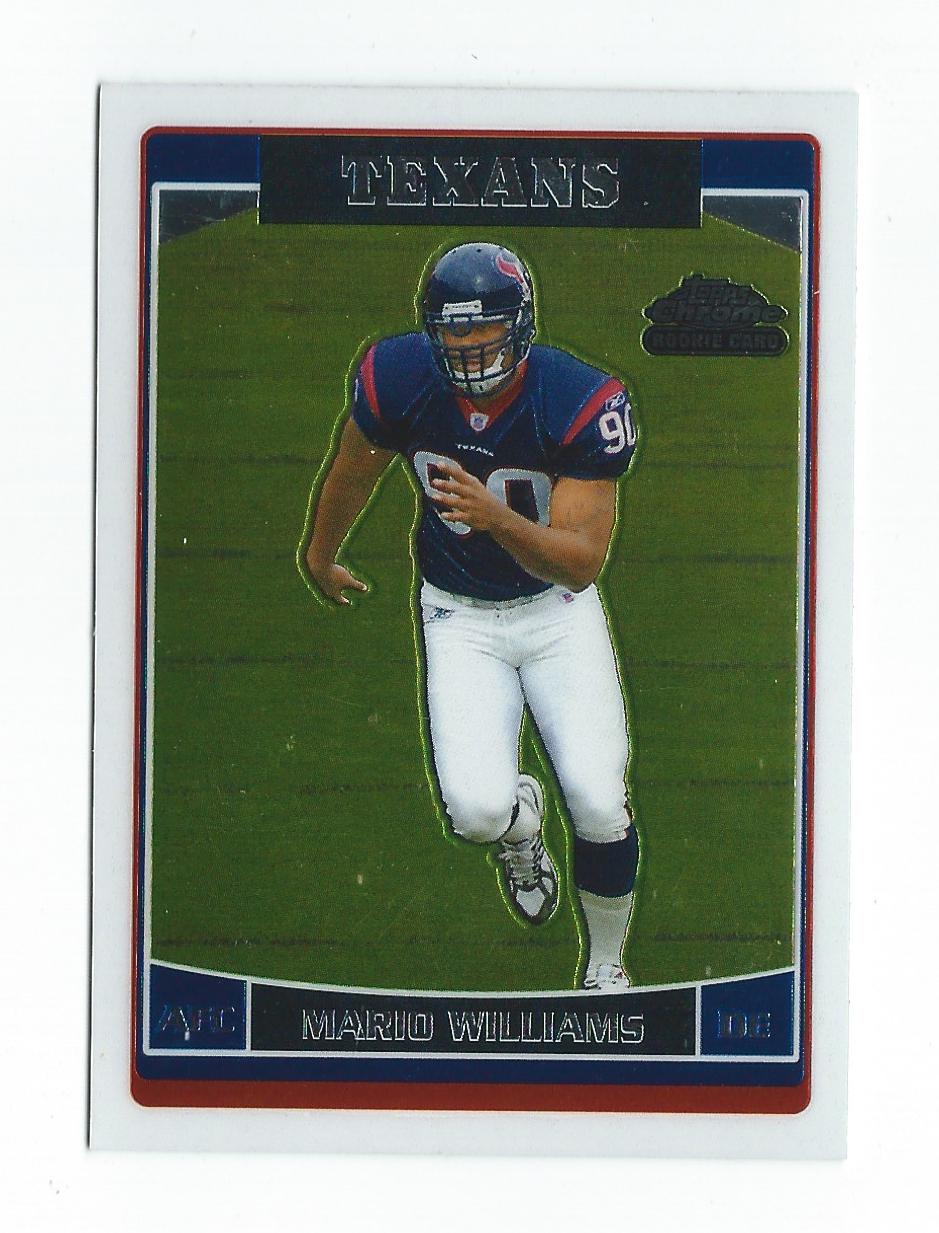 2006 Topps Chrome #256 Mario Williams RC