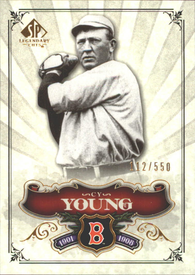 2006 SP Legendary Cuts #182 Cy Young