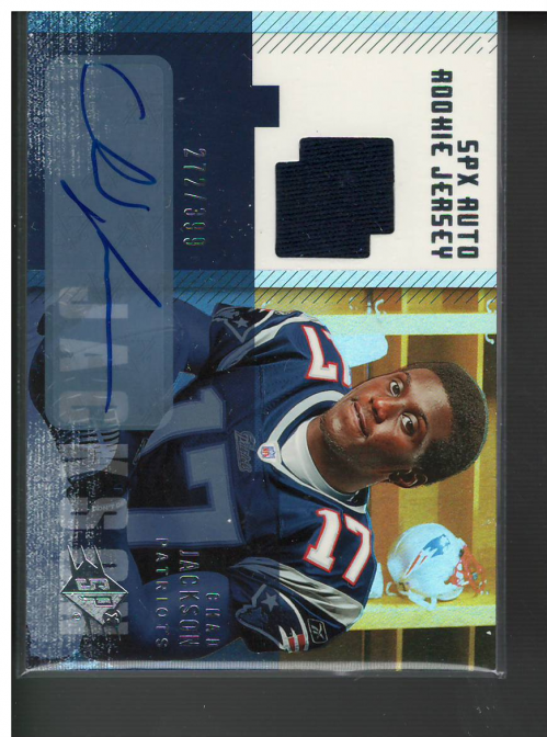 2006 SPX Jason Avant Rookie Auto Jersey! /1650! RC Eagles