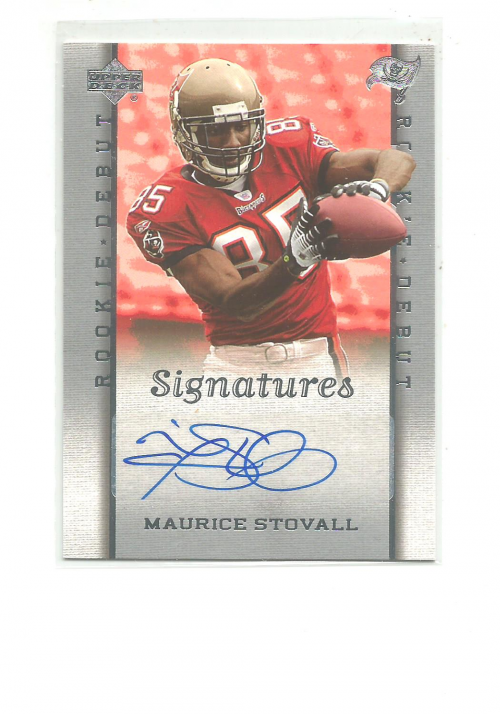 2006 Upper Deck Rookie Debut #245 Maurice Stovall AU/300* RC
