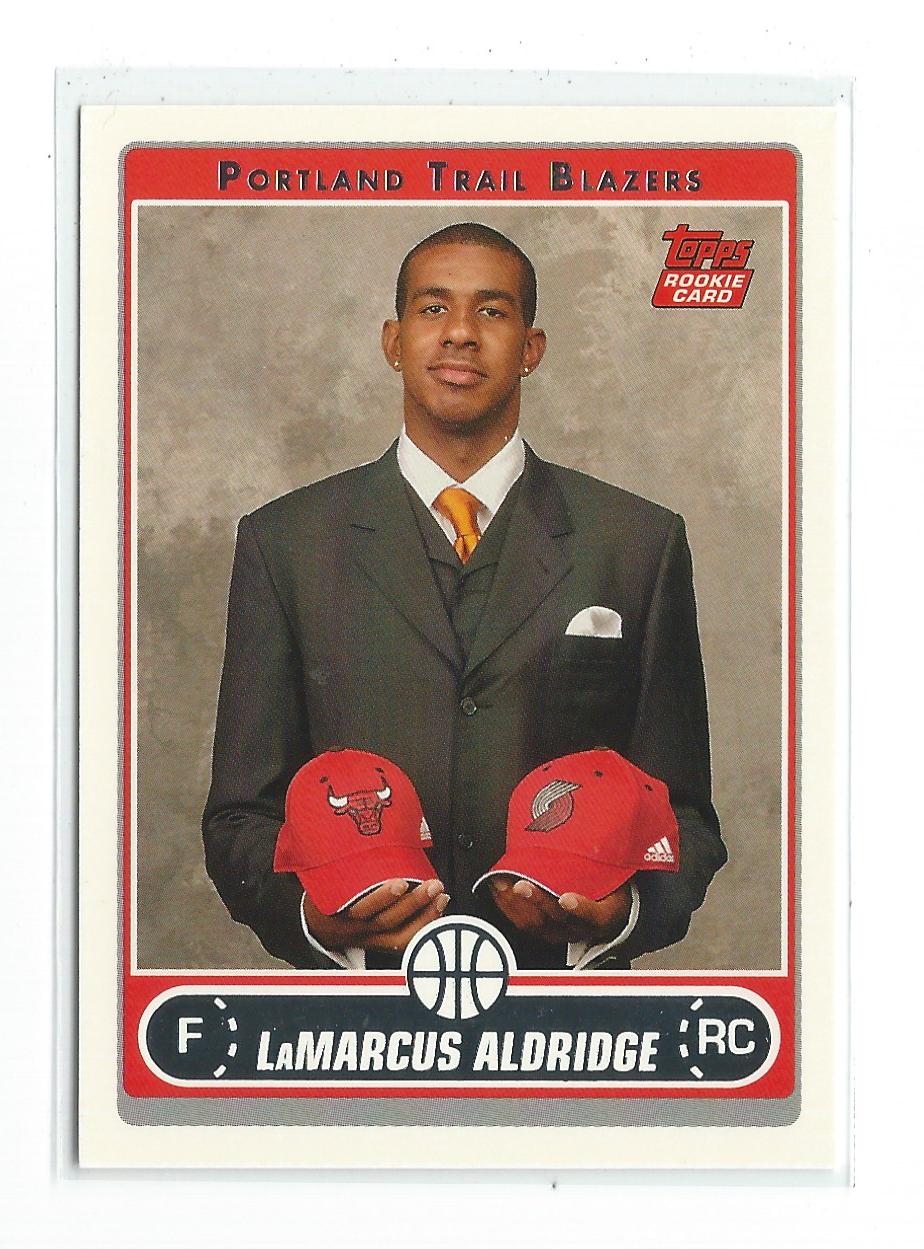 2006-07 Topps #241B LaMarcus Aldridge Draft RC