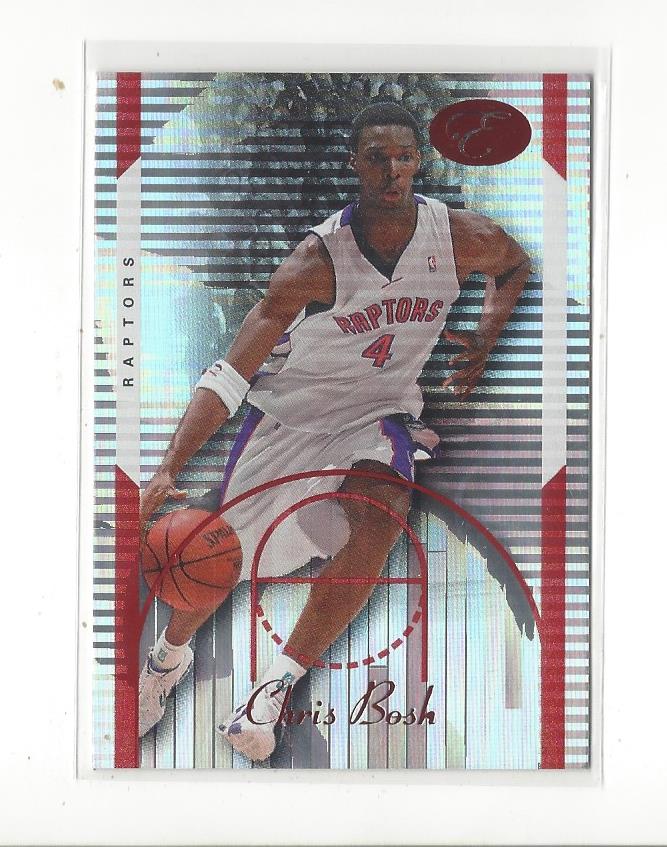 2006-07 Bowman Elevation Red #4 Chris Bosh