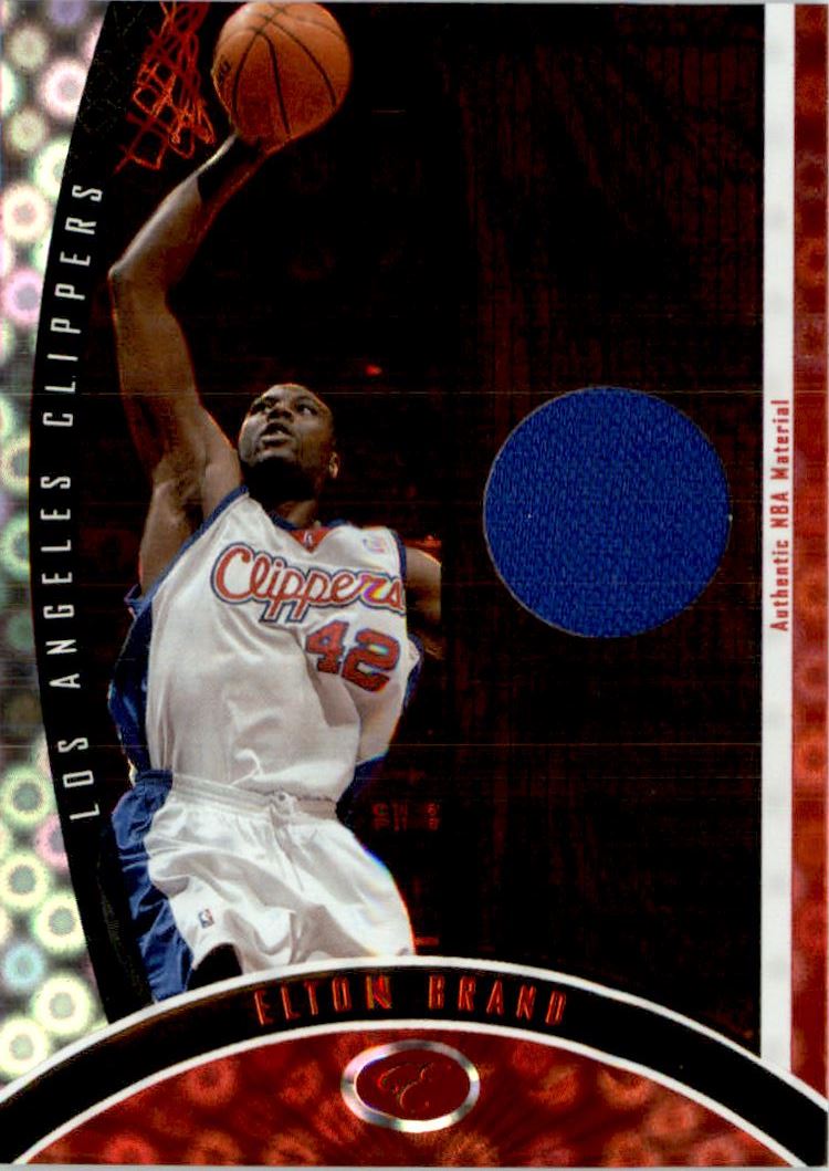 2006-07 Bowman Elevation Power Brokers Relics Red #REB Elton Brand