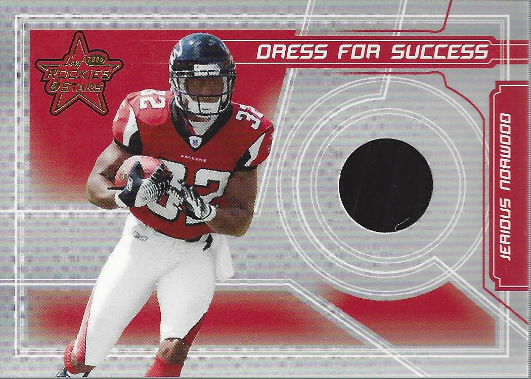 2006 Leaf Rookies and Stars Dress for Success Shoes #10 Jerious Norwood