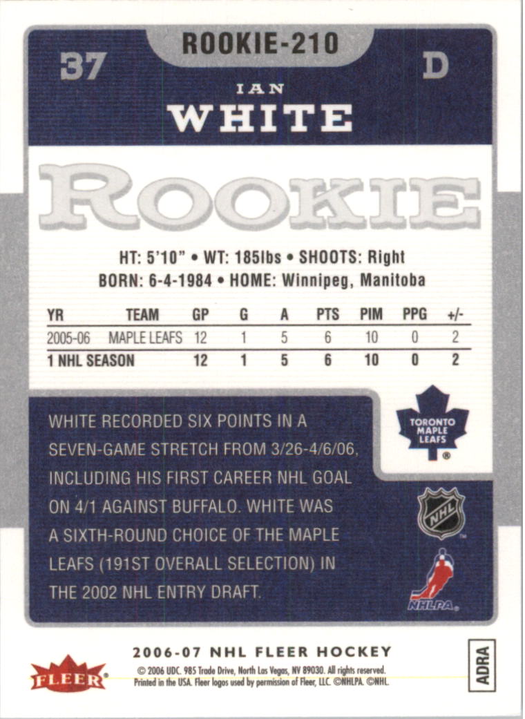 2006-07 Fleer Hockey Card Pick (Base) - Picture 418 of 456