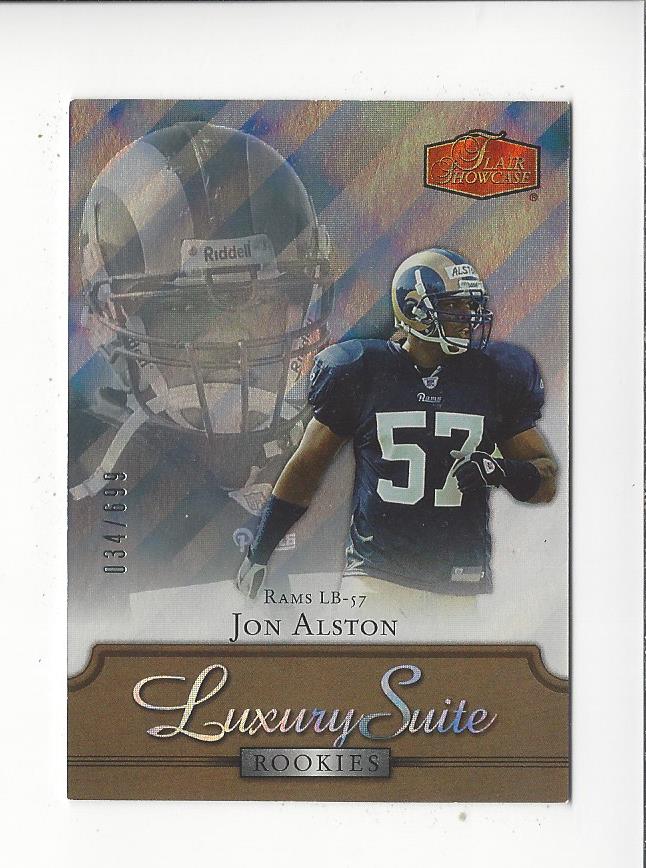2006 Flair Showcase #142 Jon Alston RC