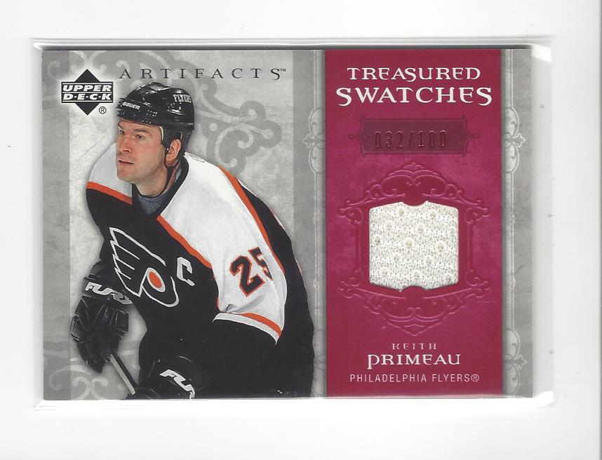 2006-07 Artifacts Treasured Swatches Red #TSKP Keith Primeau