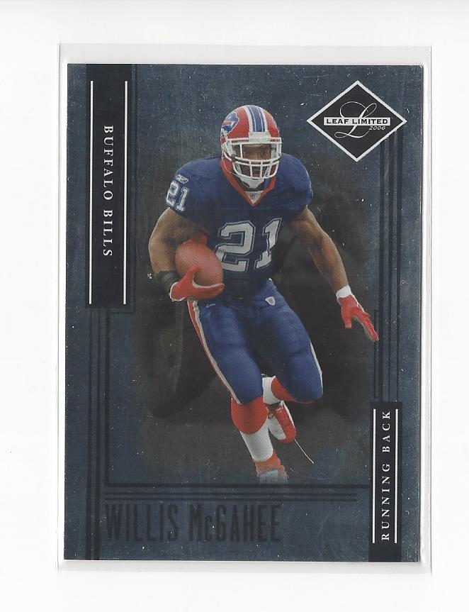 2006 Leaf Limited #13 Willis McGahee
