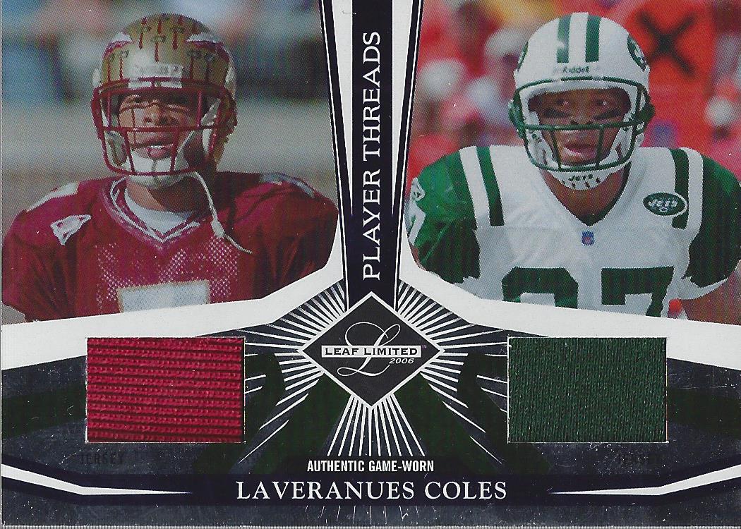 2006 Leaf Limited Player Threads #22 Laveranues Coles