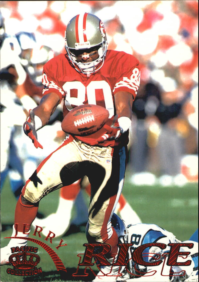 1996 Pacific Gridiron Red #110 Jerry Rice