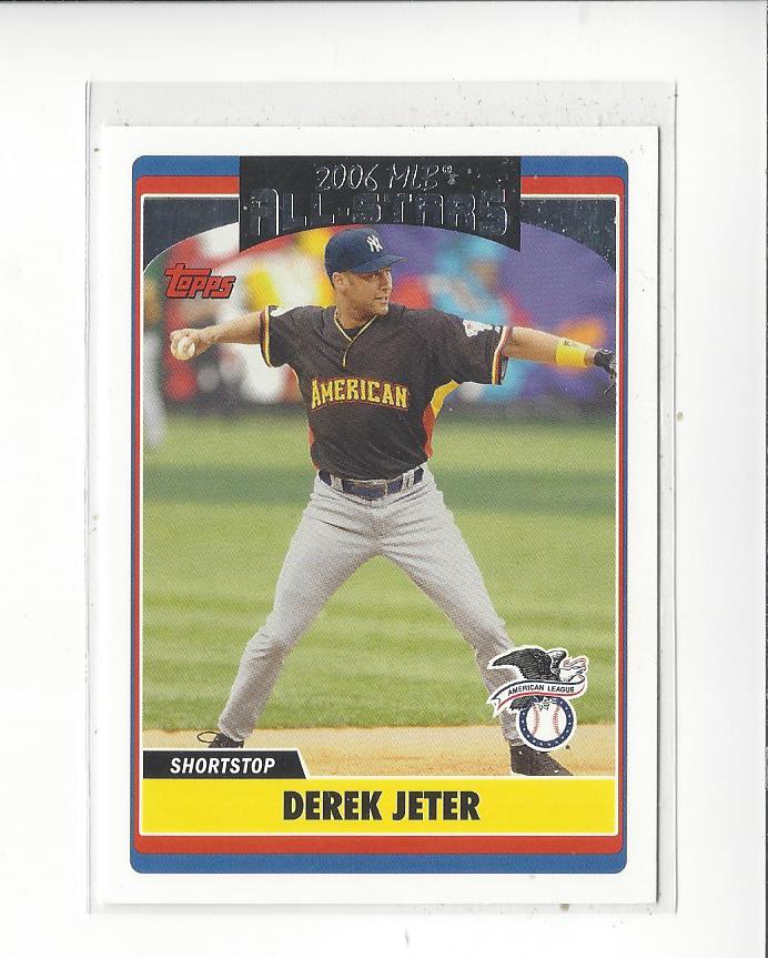 2006 Topps Update #UH219 Derek Jeter AS