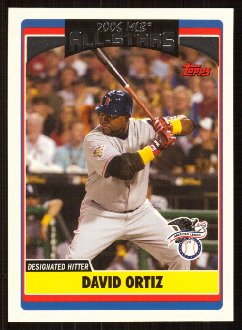2006 Topps Update #UH221 David Ortiz AS