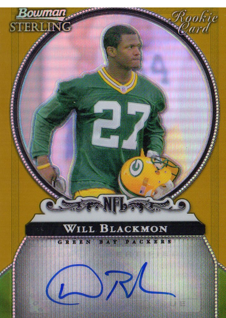 2006 Bowman Sterling Gold Rookie Autographs #WB Will Blackmon/900