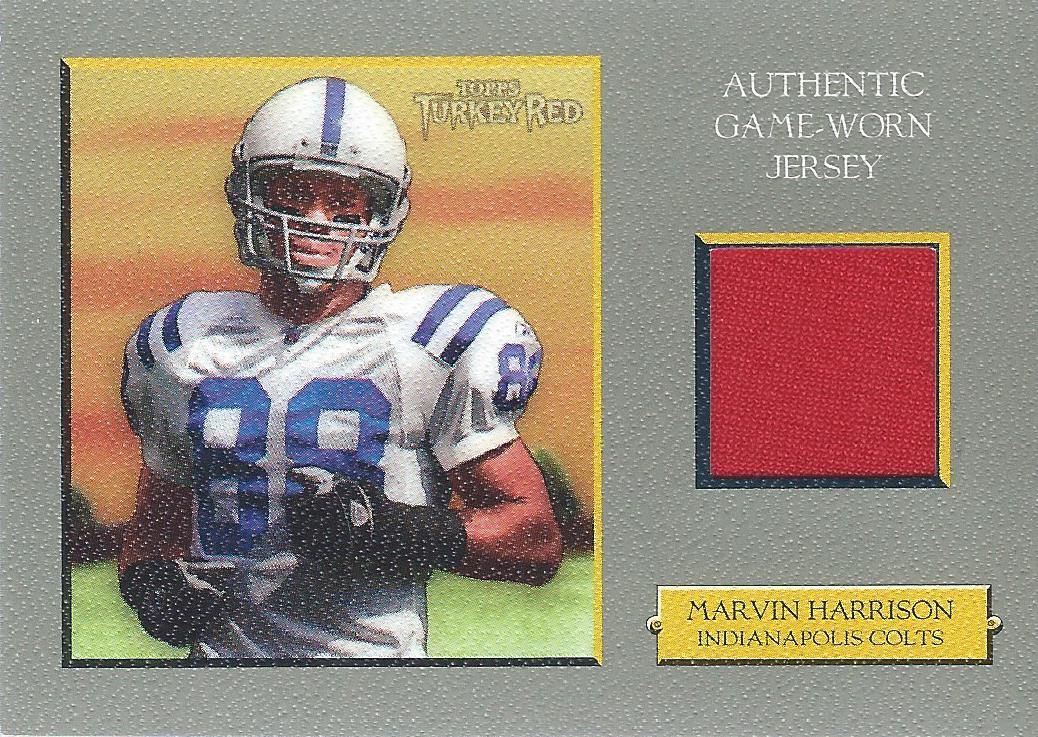 2006 Topps Turkey Red Relics Gray #MH Marvin Harrison F