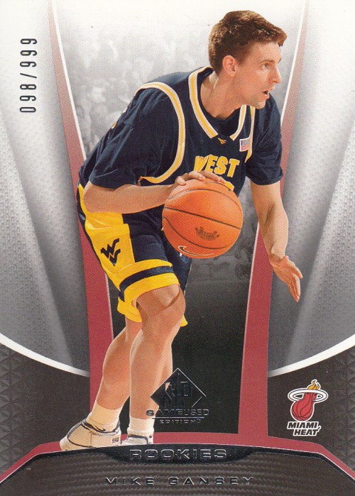 2006-07 SP Game Used #246 Mike Gansey RC