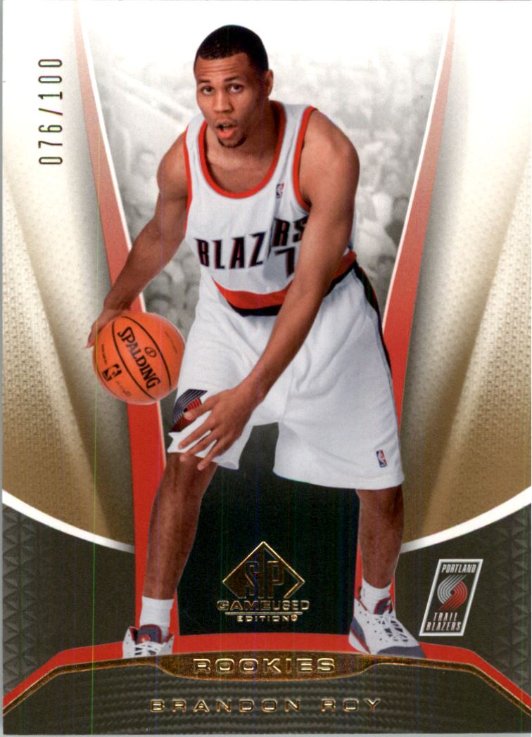 2006-07 SP Game Used Gold #206 Brandon Roy