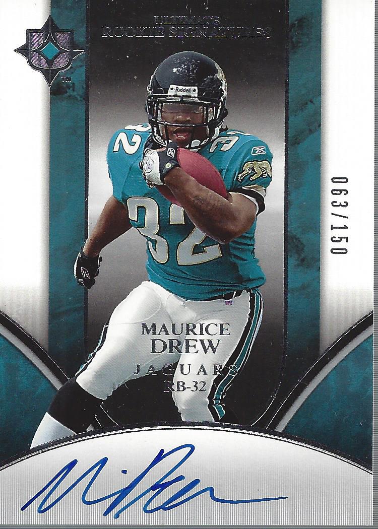 2006 Ultimate Collection #217 Maurice Drew AU/150 RC