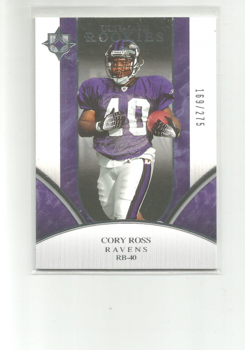 2006 Ultimate Collection #286 Cory Ross RC