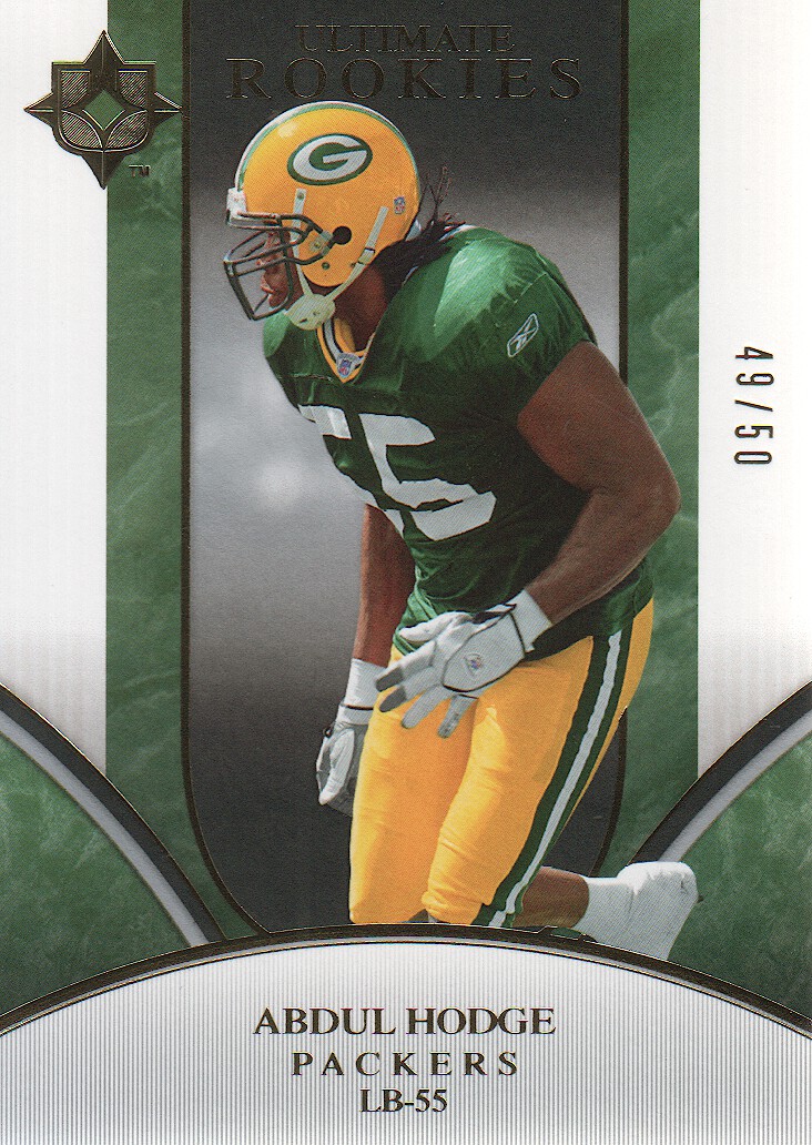 2006 Ultimate Collection Gold #261 Abdul Hodge