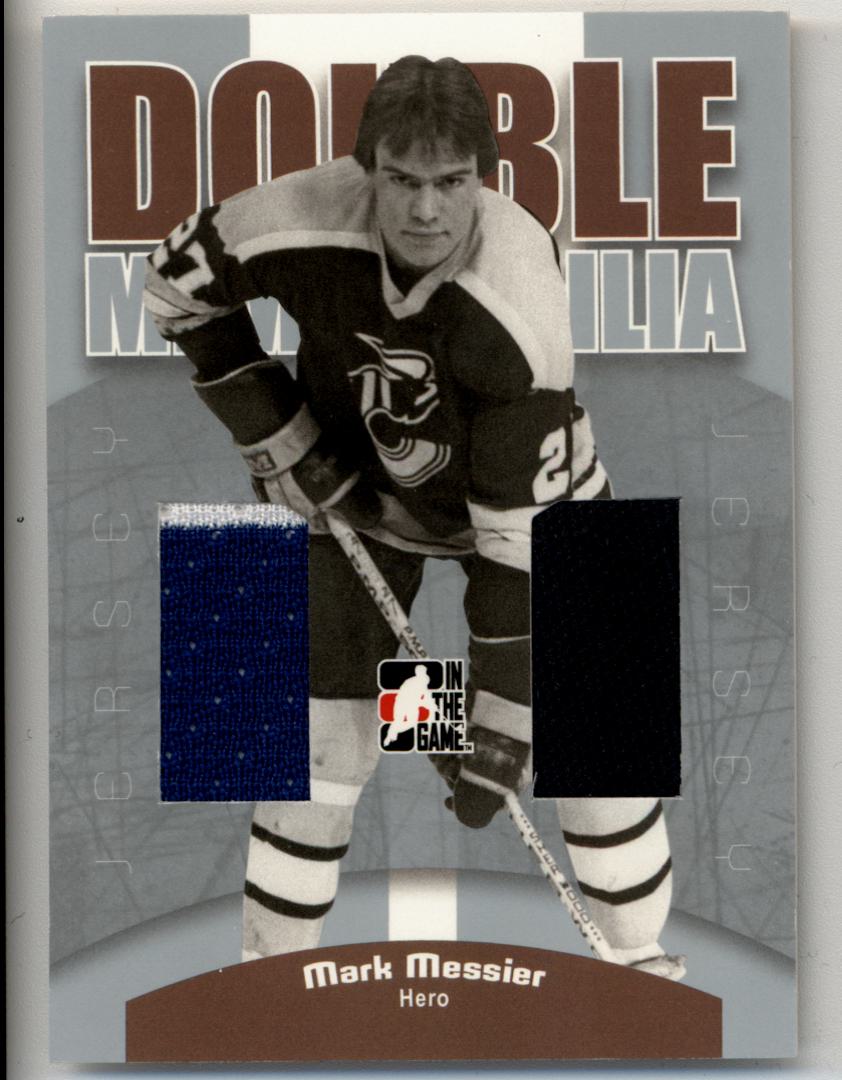 2006-07 ITG Heroes and Prospects Double Memorabilia #DM06 Mark Messier