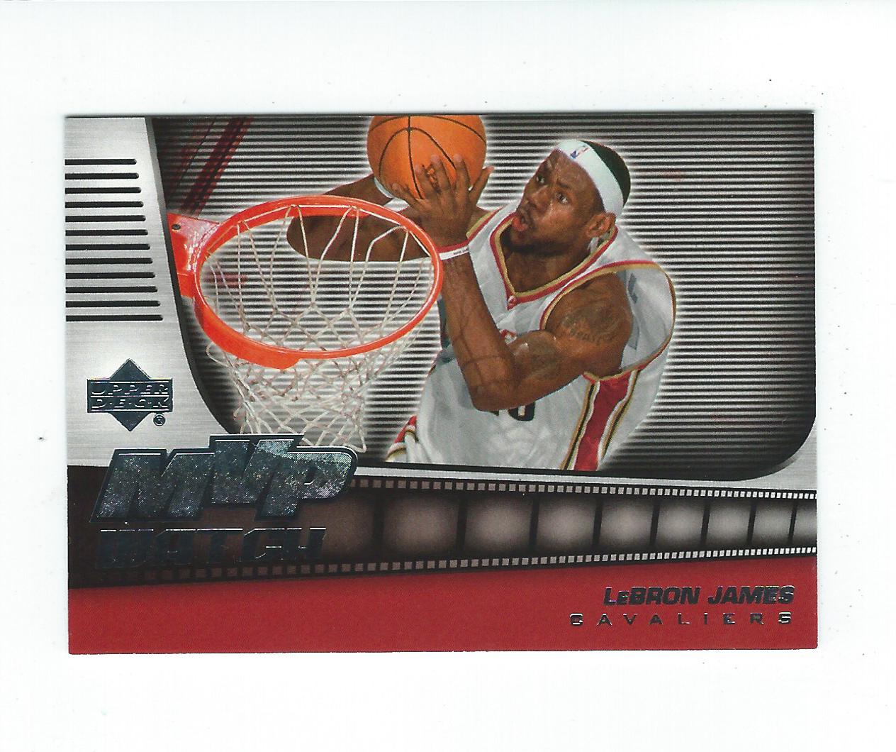 2006-07 Upper Deck MVP Watch Hot Pack #LJ LeBron James