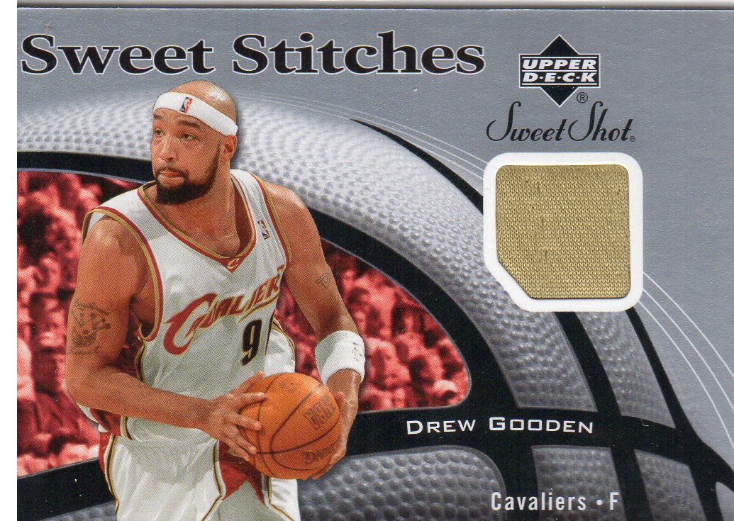 2006-07 Sweet Shot Stitches #DG Drew Gooden