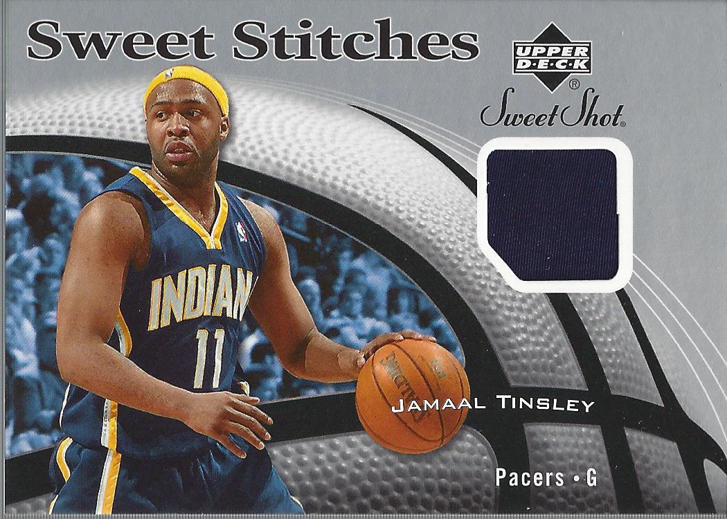 2006-07 Sweet Shot Stitches #JT Jamaal Tinsley