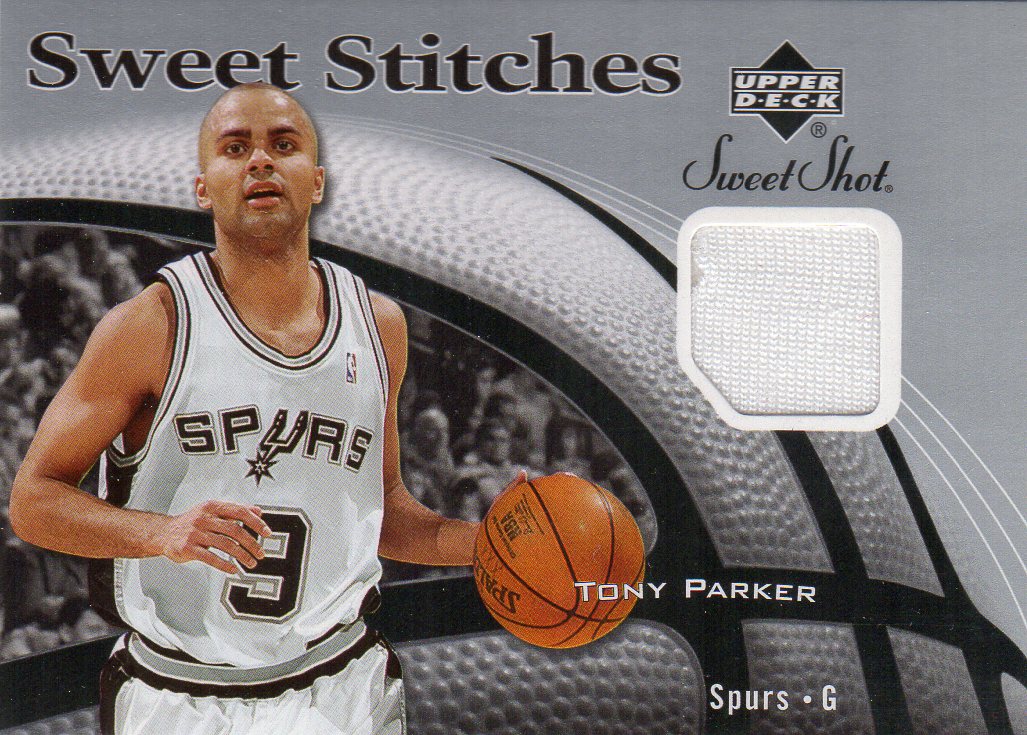 2006-07 Sweet Shot Stitches #TP Tony Parker