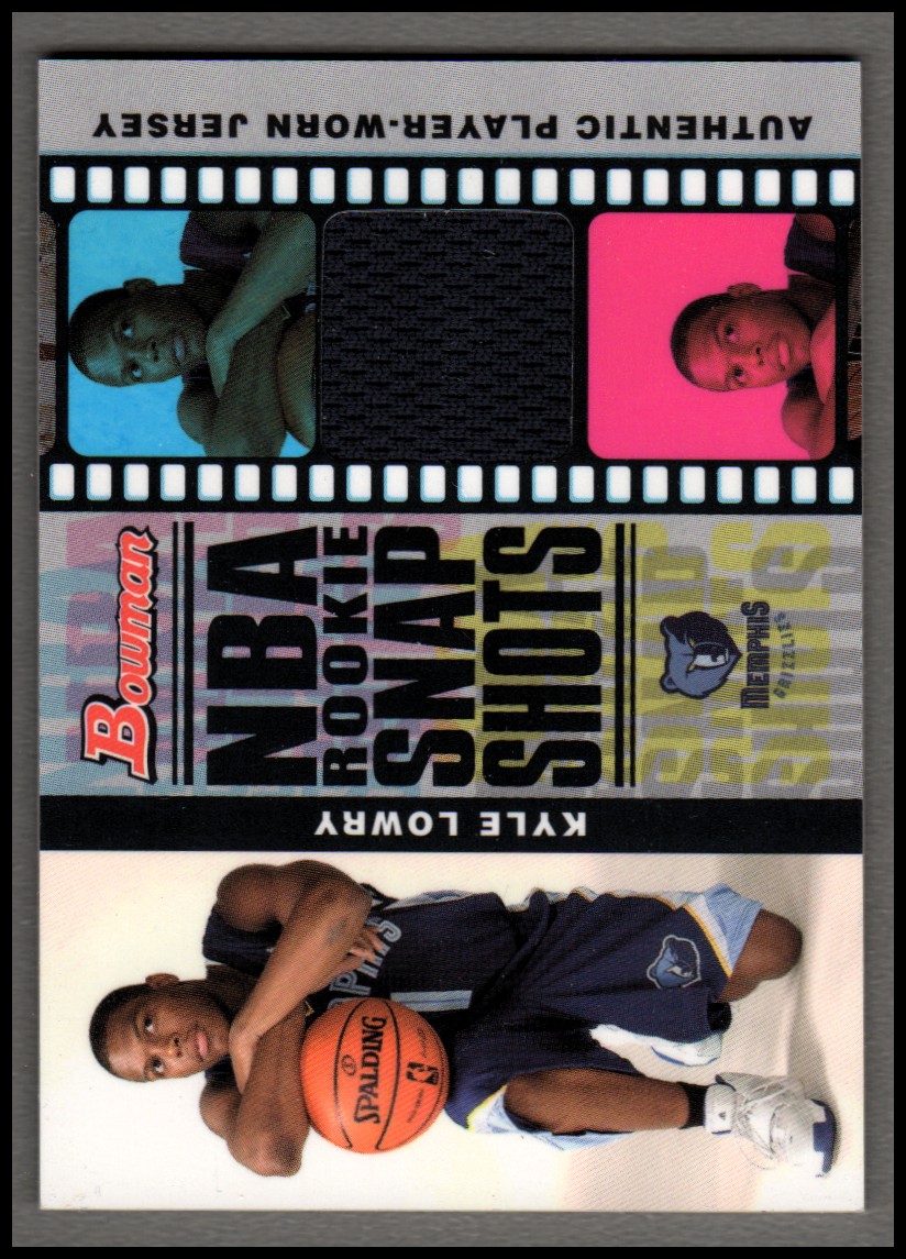 2006-07 Bowman Rookie Snapshots Relics #KL Kyle Lowry
