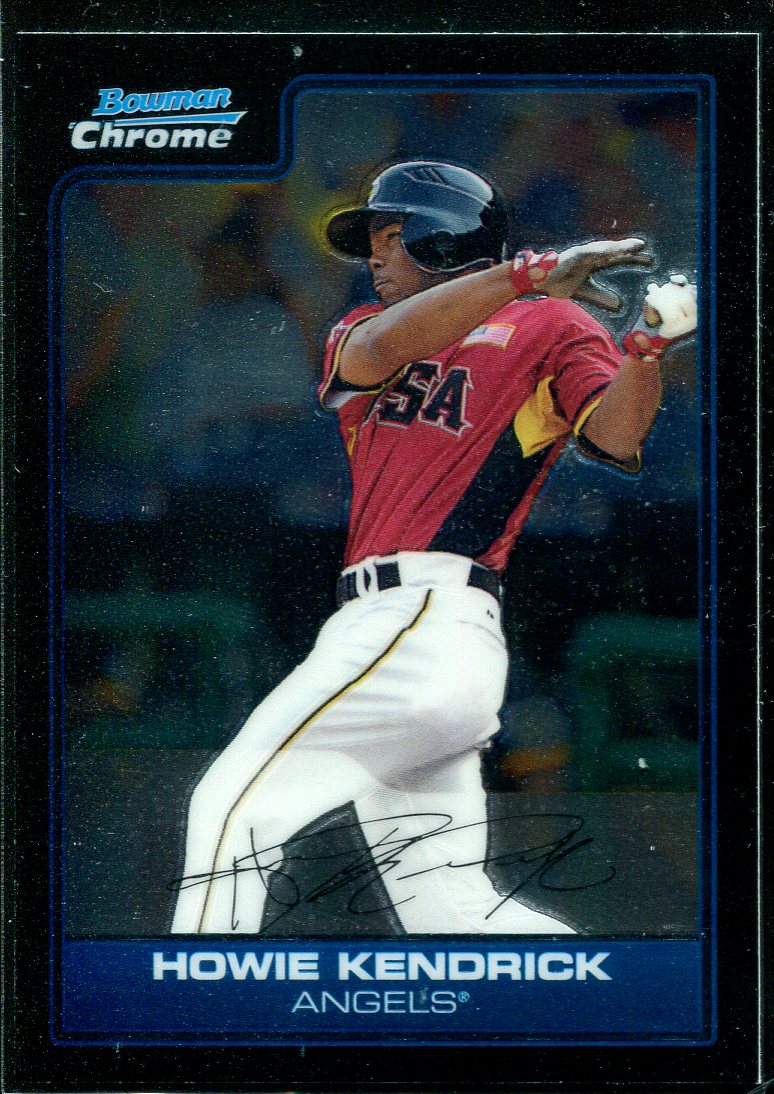 2006 Bowman Chrome Draft Future's Game Prospects #31 Howie Kendrick