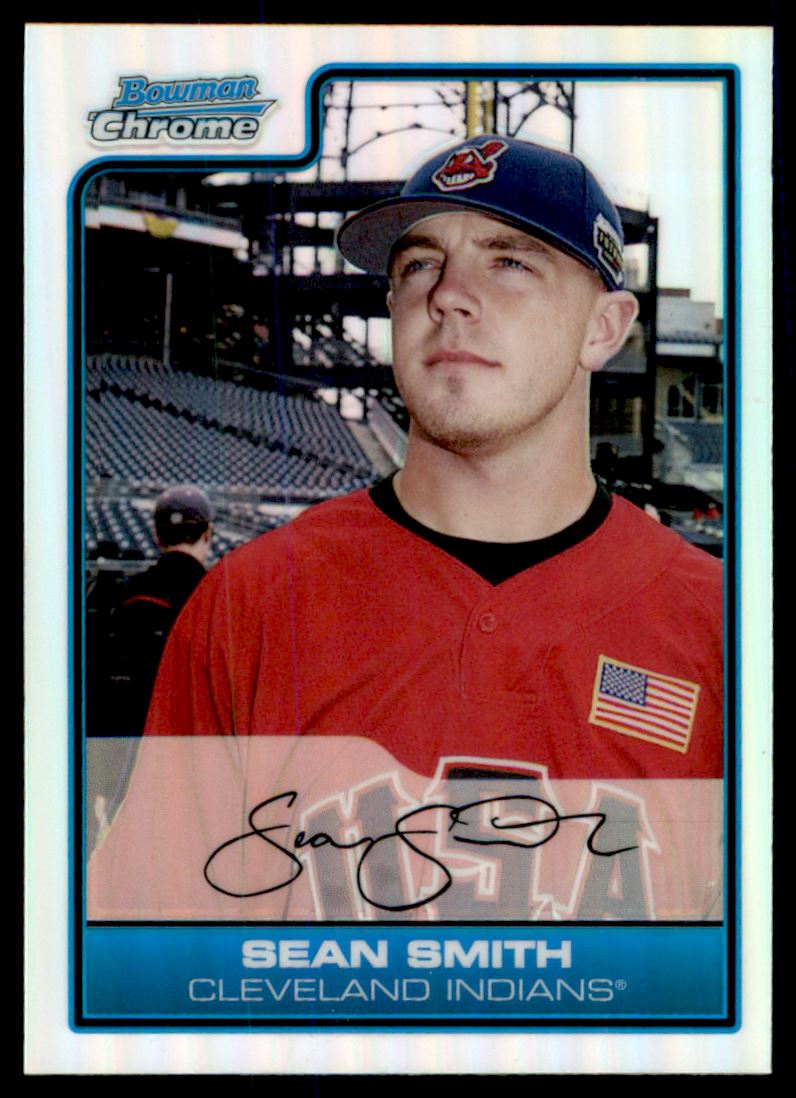 2006 Bowman Chrome Draft Future's Game Prospects Orange Refractors  #42 Sean Smith