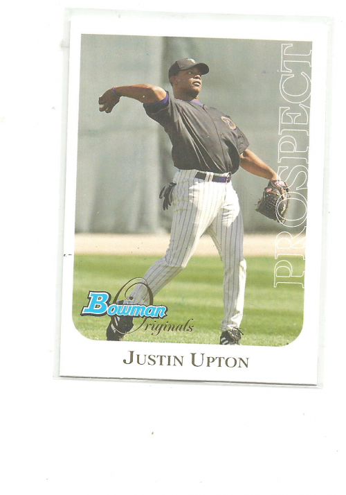 2006 Bowman Originals Prospects #25 Justin Upton