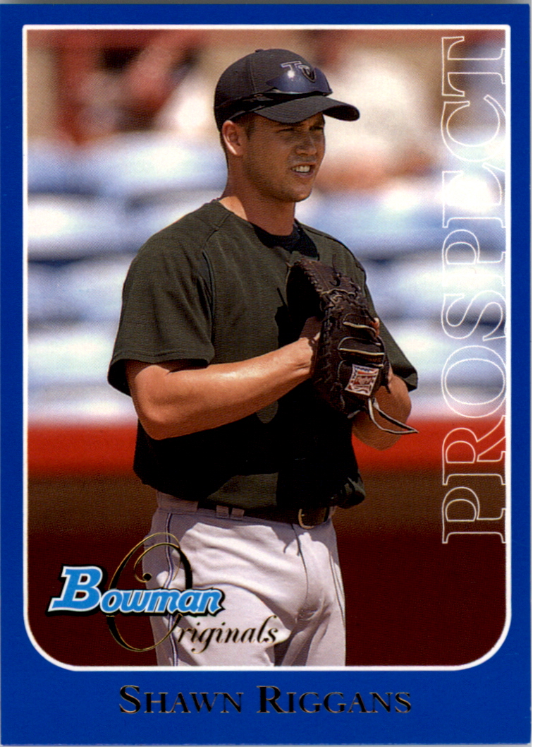 2006 Bowman Originals Prospects Blue #17 Shawn Riggans