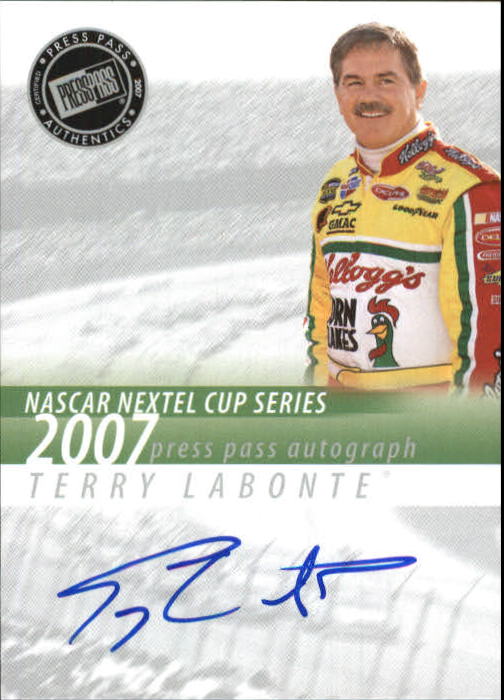 2007 Press Pass Autographs #25 Terry Labonte NC P