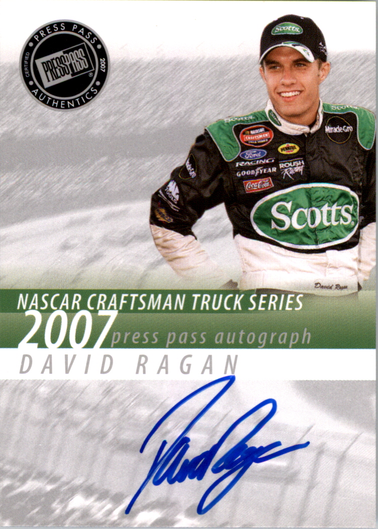 2007 Press Pass Autographs #36 David Ragan CTS P