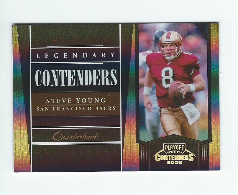 2006 Playoff Contenders Legendary Contenders Holofoil #21 Steve Young