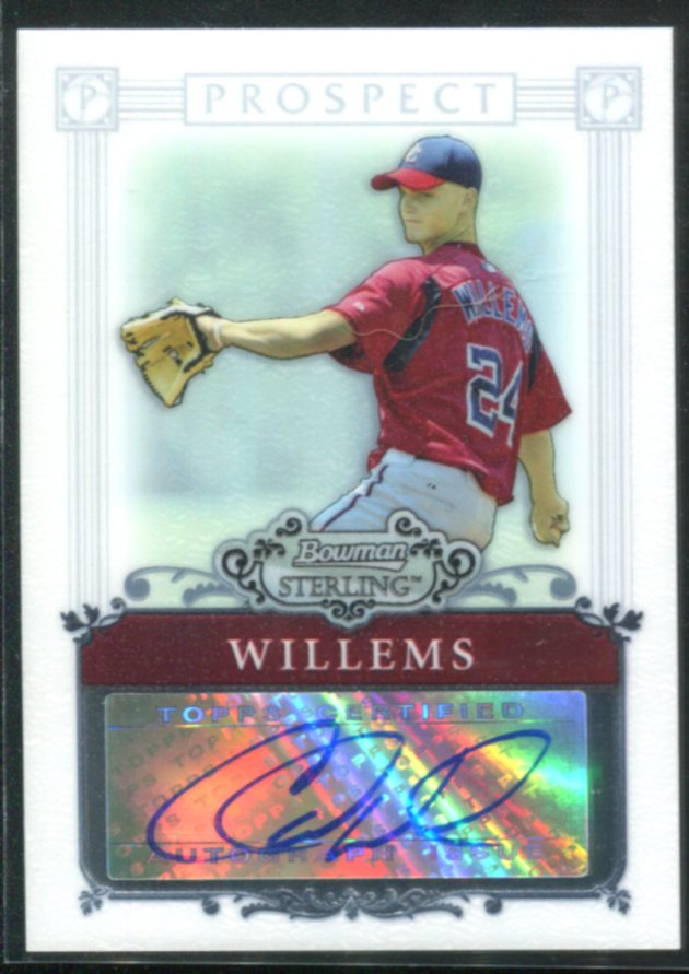 2006 Bowman Sterling Prospects #CW Colton Willems AU B