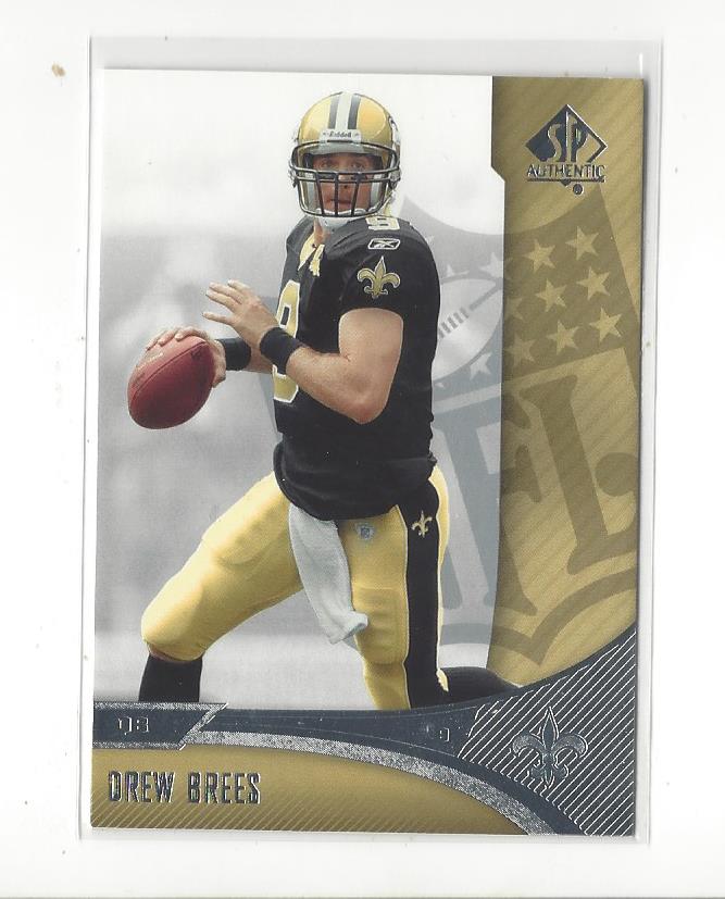 2006 SP Authentic #54 Drew Brees