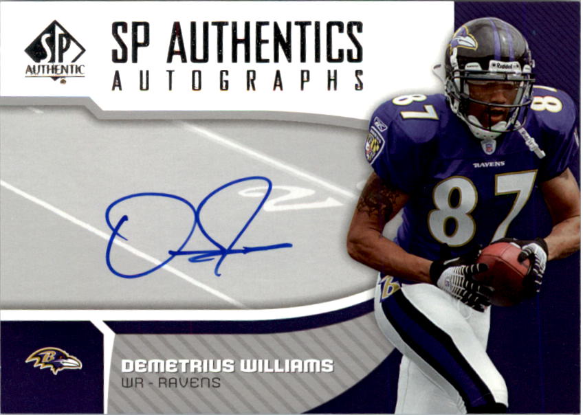 2006 SP Authentic Autographs #SPDW Demetrius Williams
