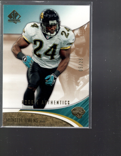 2006 SP Authentic Gold #98 Montell Owens